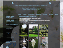 Tablet Screenshot of kvetiny-zahrady.cz